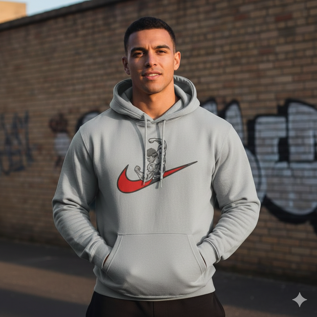 Elite Physique Heavyweight Hoodie – "The Iron Swoosh" Limited Edition